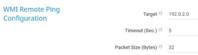 WMI Remote Ping Configuration
